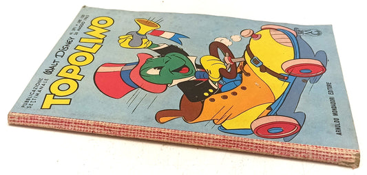 FD- TOPOLINO N.391 MANCANO BOLLINO E FIGURINE - DISNEY MONDADORI - 1963 - B- D25