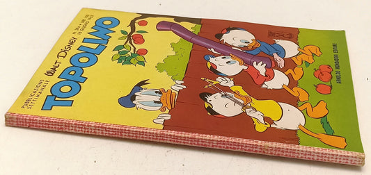 FD- TOPOLINO N.394 MANCANO BOLLINO E FIGURINE - DISNEY MONDADORI - 1963 - B- D25