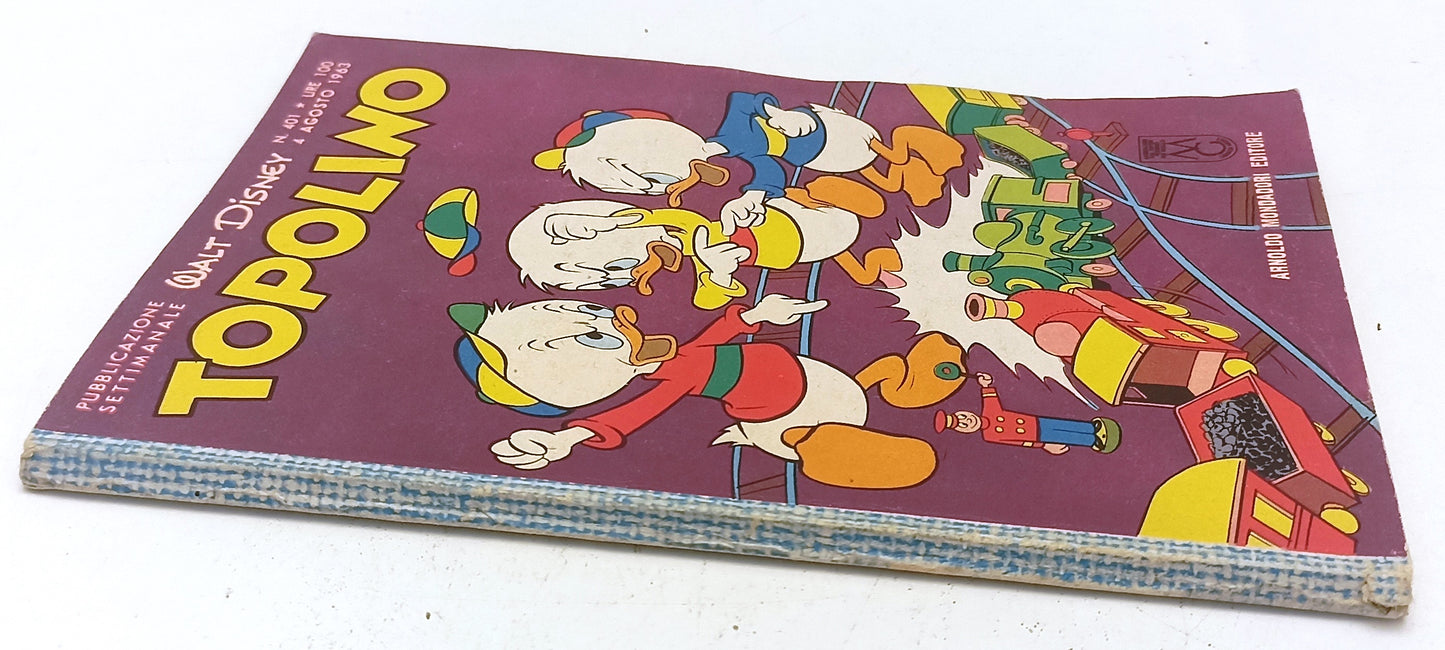 FD- TOPOLINO N.401 MANCA BOLLINO - DISNEY MONDADORI - 1963 - B - D25