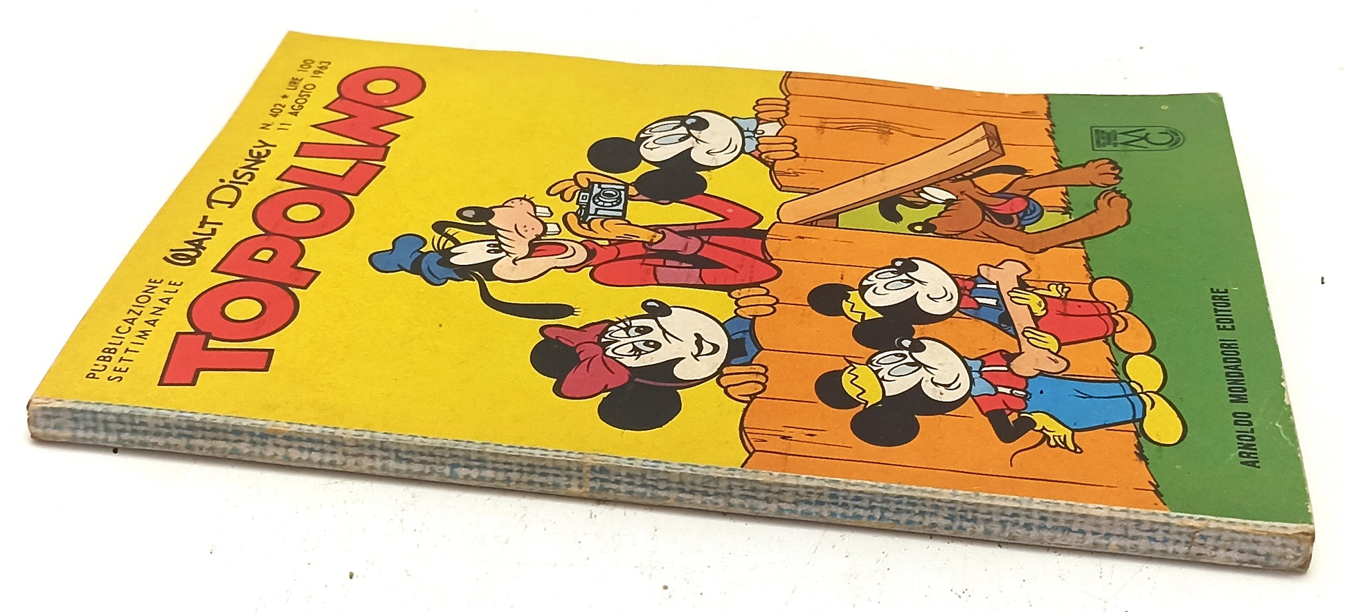 FD- TOPOLINO N.402 MANCA BOLLINO - DISNEY MONDADORI - 1963 - B - D25