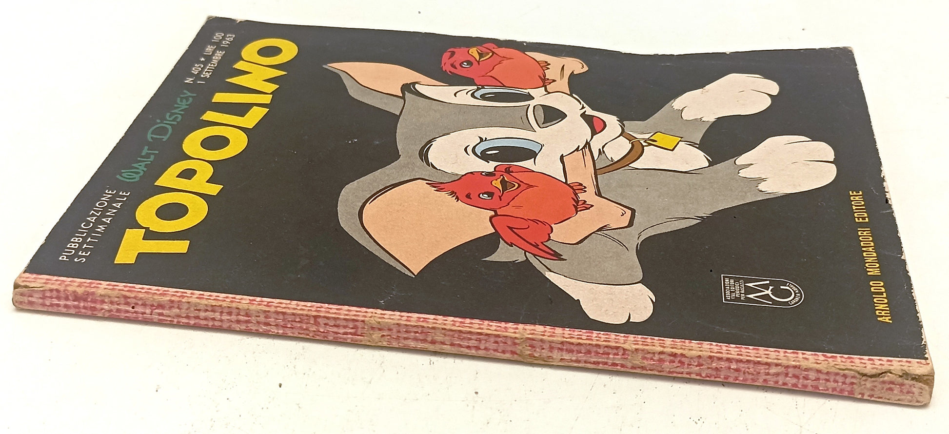 FD- TOPOLINO N.405 MANCA BOLLINO -- DISNEY MONDADORI - 1963 - B - D25