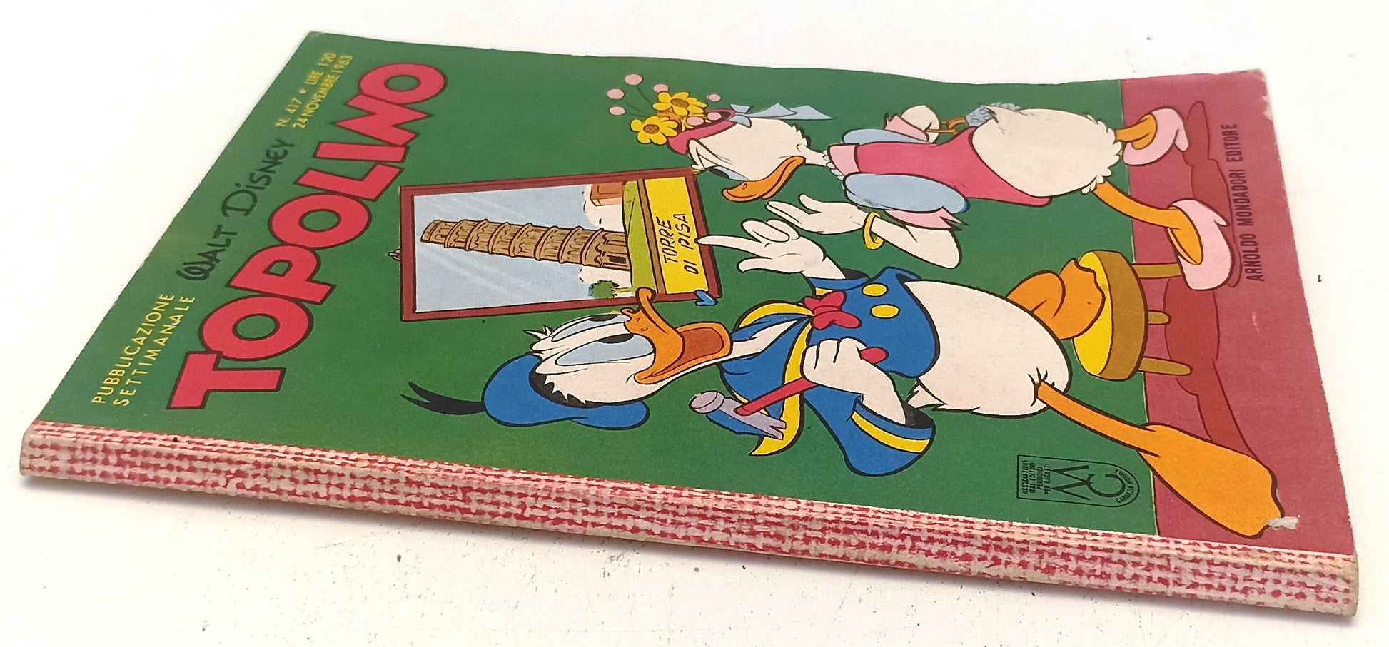 FD- TOPOLINO N.417 COMPLETO DI BOLLINO - DISNEY MONDADORI - 1963 - B - D25