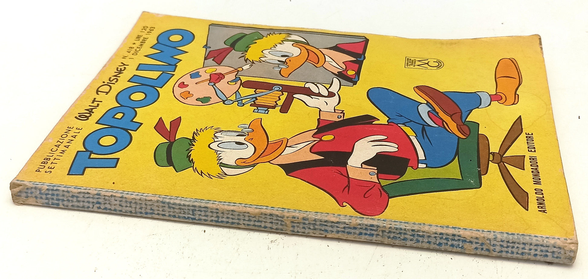 FD- TOPOLINO N.418 MANCA BOLLINO - DISNEY MONDADORI - 1963 - B - D25