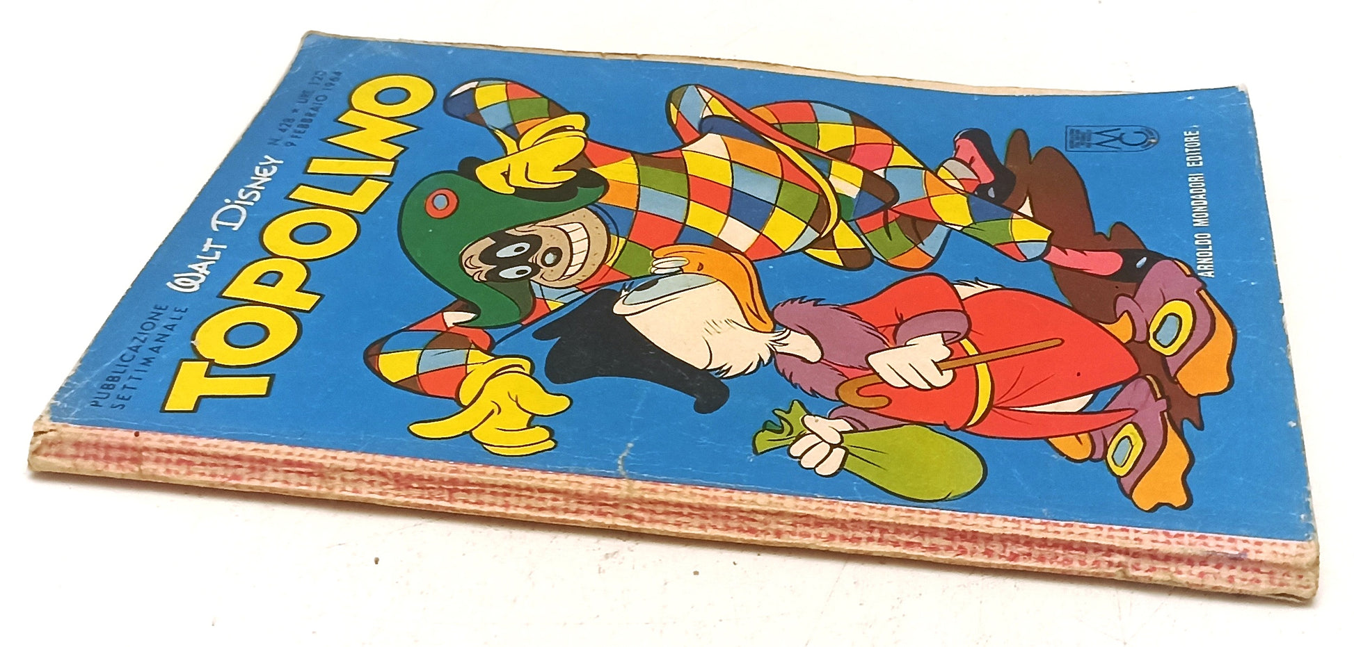 FD- TOPOLINO N.428 MANCA BOLLINO -- DISNEY MONDADORI - 1964 - B - D25