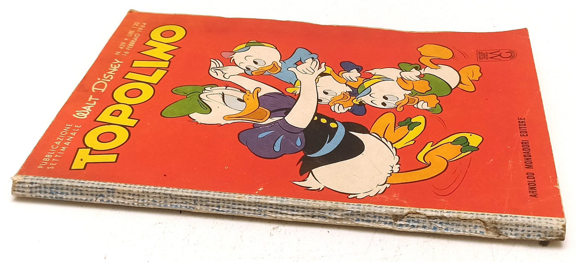 FD- TOPOLINO N.429 COMPLETO DI BOLLINO -- DISNEY MONDADORI - 1964 - B - D25