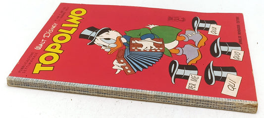 FD- TOPOLINO N.446 COMPLETO DI BOLLINO - DISNEY MONDADORI - 1964 - B- D25