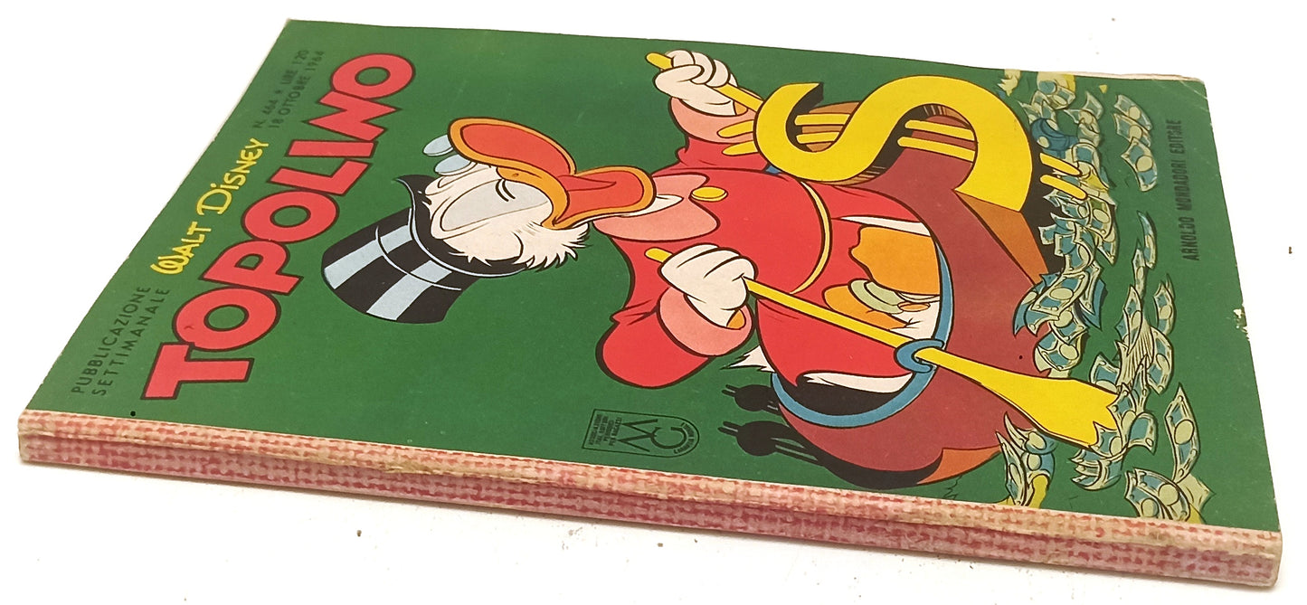 FD- TOPOLINO N.464 SENZA BOLLINO -- DISNEY MONDADORI - 1964 - B - D25