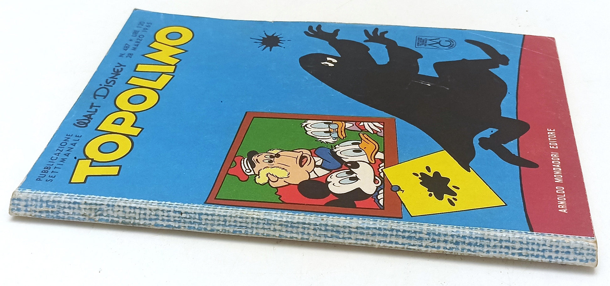 FD- TOPOLINO N.478 MANCA BOLLINO -- DISNEY MONDADORI - 1965 - B - D25