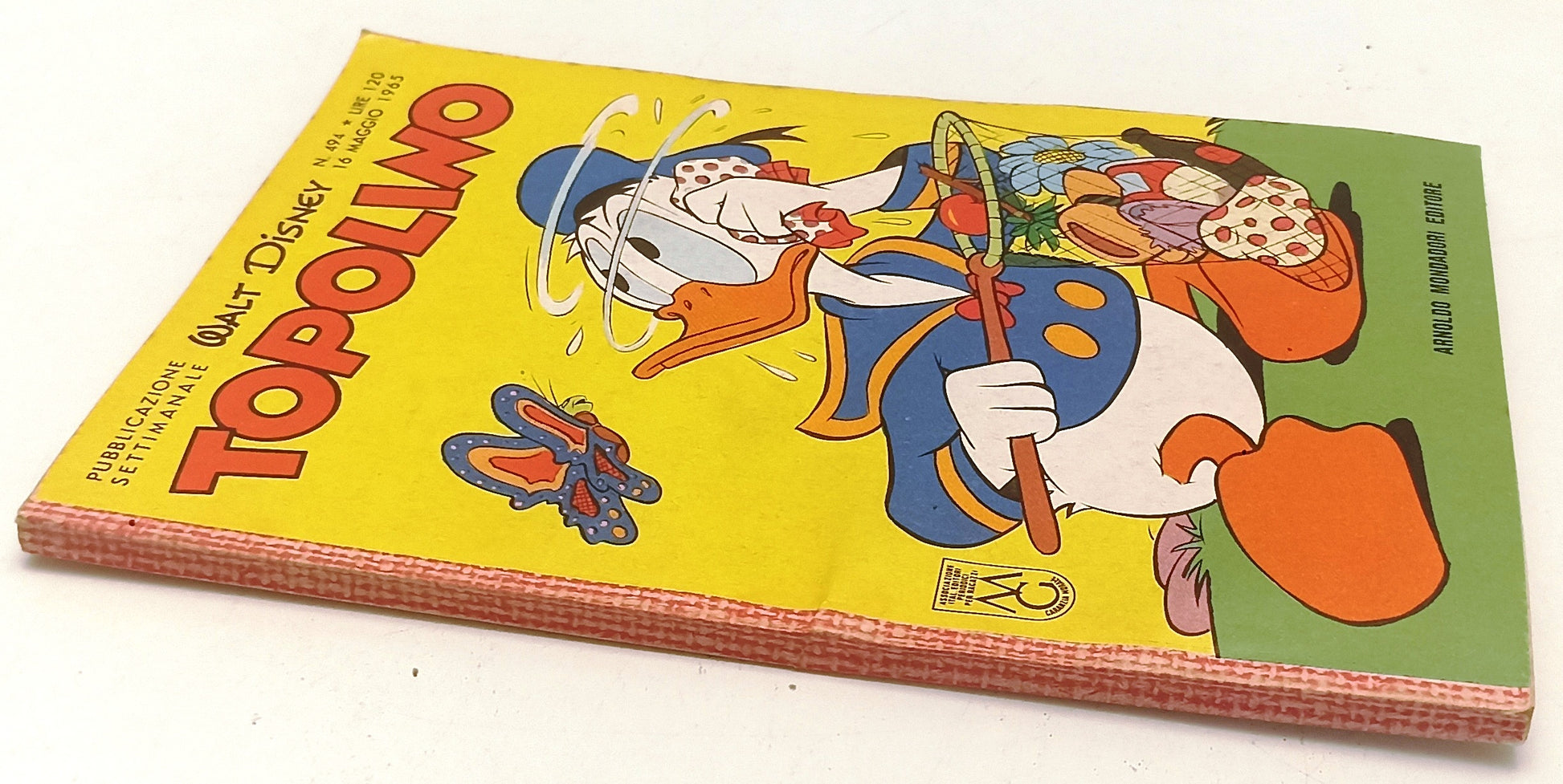 FD- TOPOLINO N.494 COMPLETO DI BOLLINO -- DISNEY MONDADORI - 1965 - B - D25