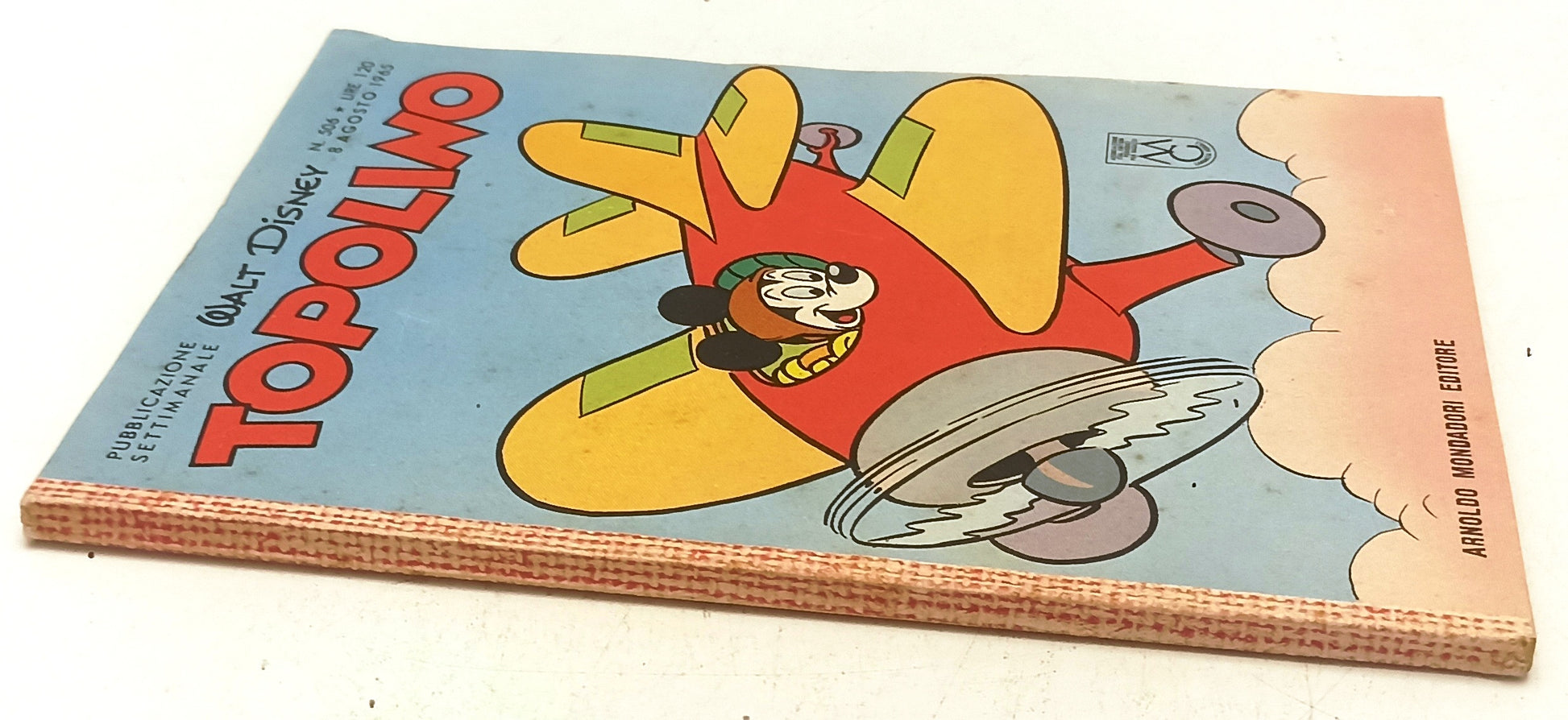 FD- TOPOLINO N.506 COMPLETO DI BOLLINO -- DISNEY MONDADORI - 1965 - B - D25