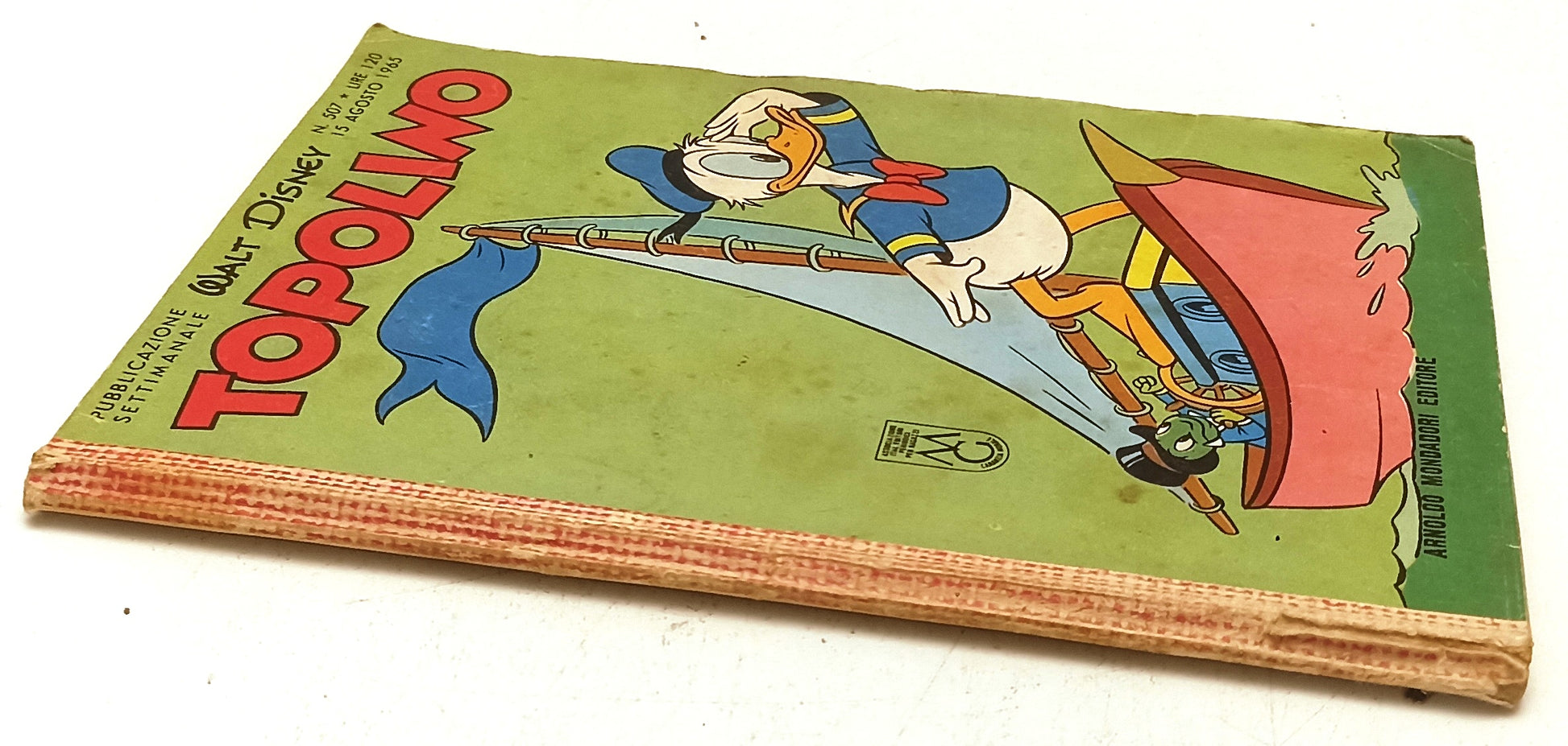 FD- TOPOLINO N.507 COMPLETO DI BOLLINO -- DISNEY MONDADORI - 1965 - B - D25