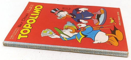 FD- TOPOLINO N.521 COMPLETO DI BOLLINO -- DISNEY MONDADORI - 1965 - B - D25