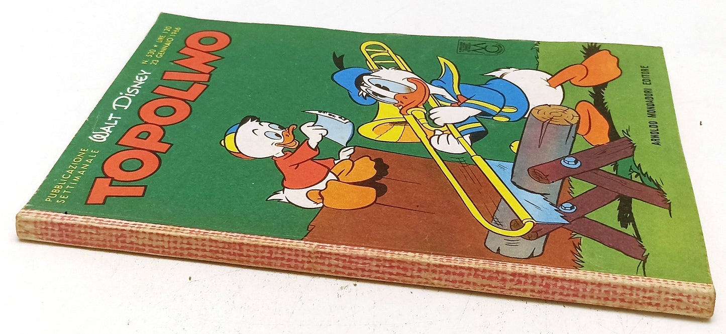FD- TOPOLINO N.530 COMPLETO DI BOLLINO -- DISNEY MONDADORI - 1966 - B - D25