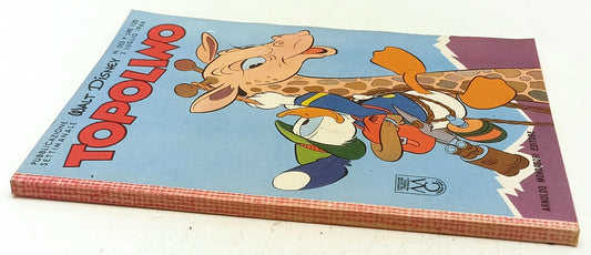 FD- TOPOLINO N.553 COMPLETO DI BOLLINO ECCELLENTE -- DISNEY - 1966 - B - D25