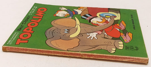 FD- TOPOLINO N.555 COMPLETO DI BOLLINO -- DISNEY MONDADORI - 1966 - B - D25