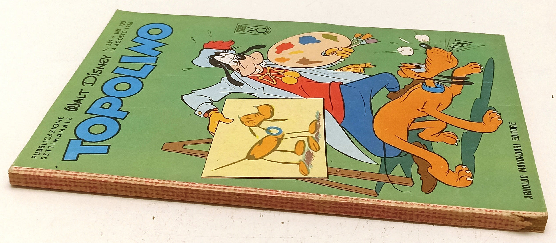 FD- TOPOLINO N.559 COMPLETO DI BOLLINO -- DISNEY MONDADORI - 1966 - B - D25