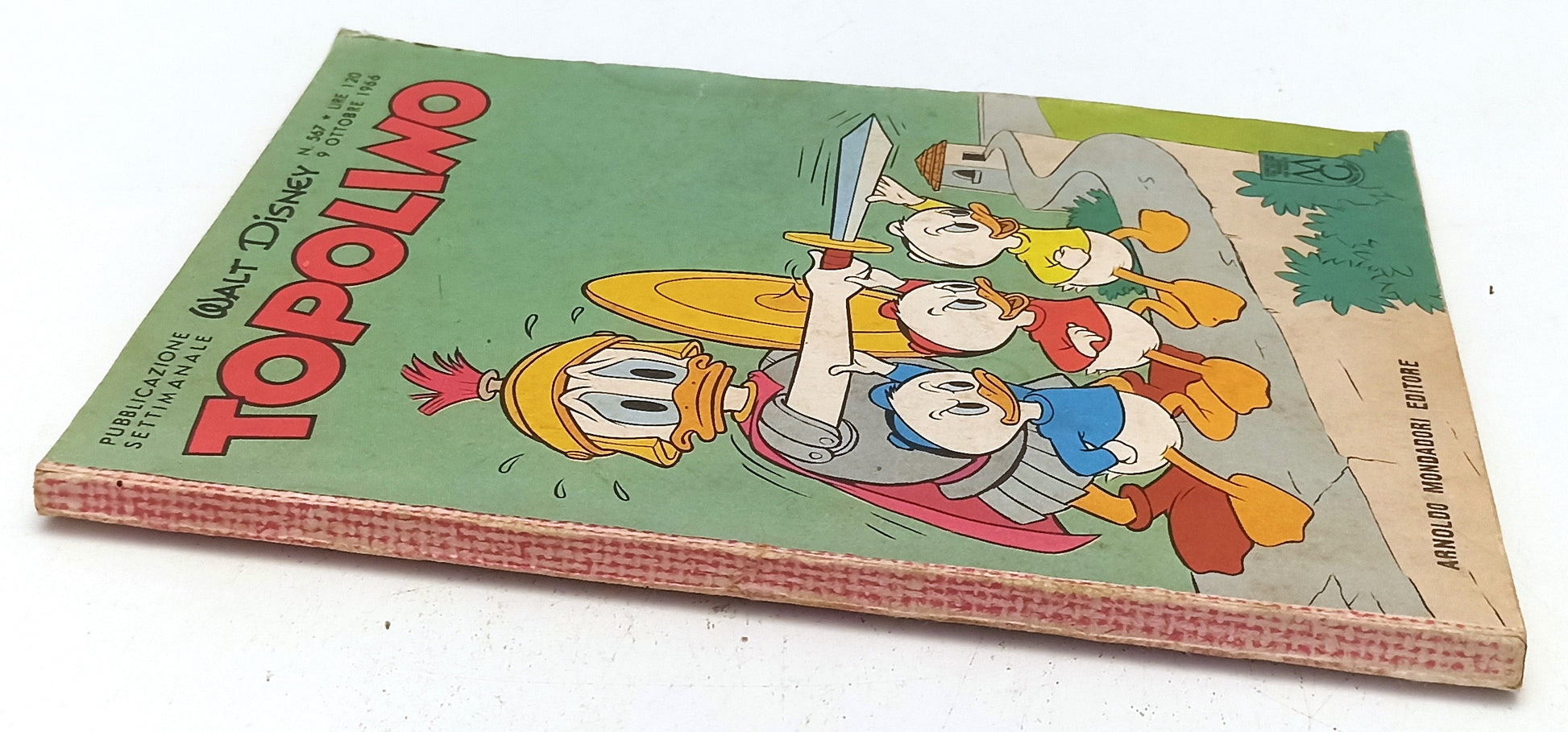 FD- TOPOLINO N.567 COMPLETO DI BOLLINO -- DISNEY MONDADORI - 1966 - B - D25