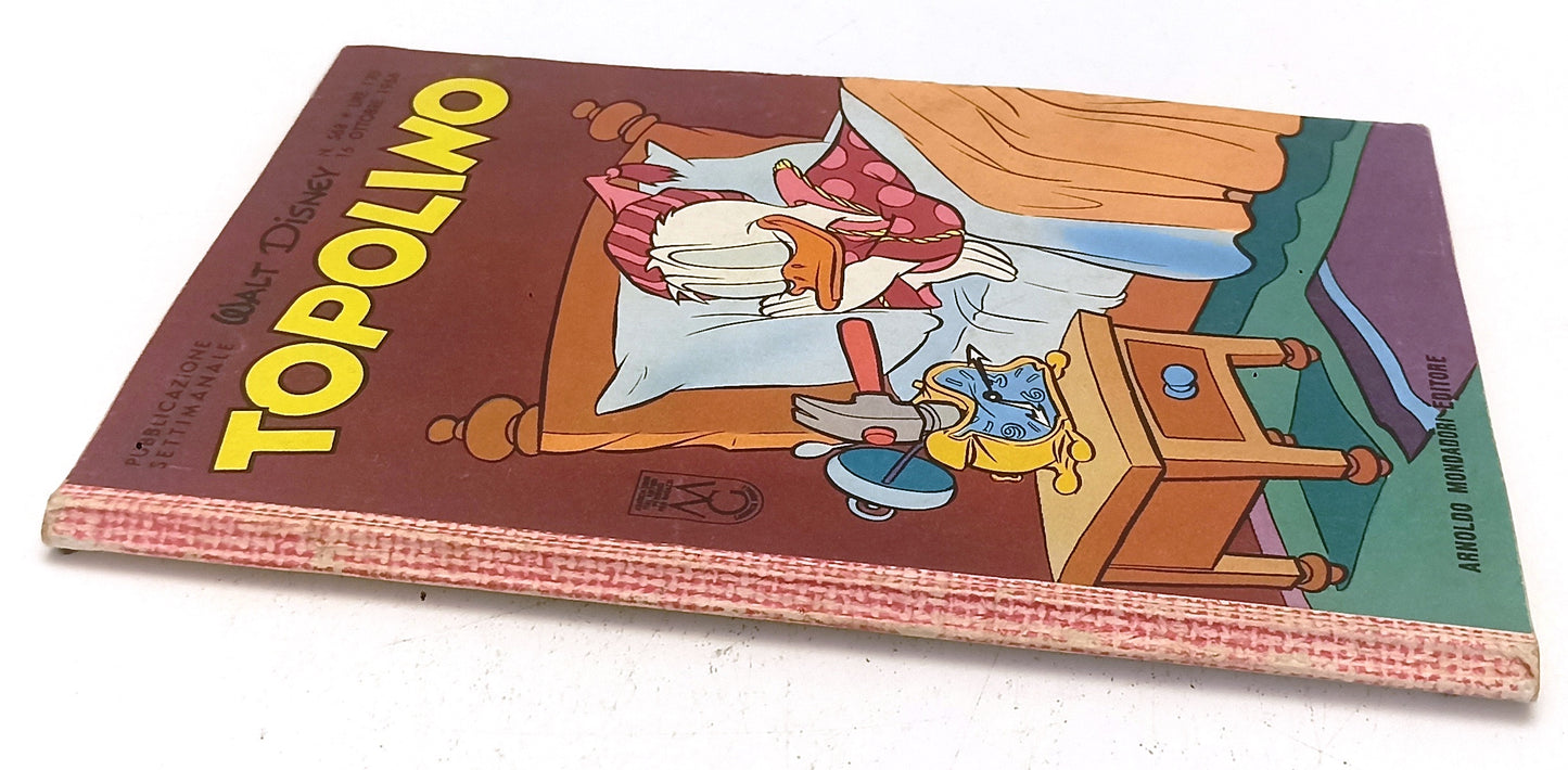 FD- TOPOLINO N.568 MANCA BOLLINO -- DISNEY MONDADORI - 1966 - B - D25