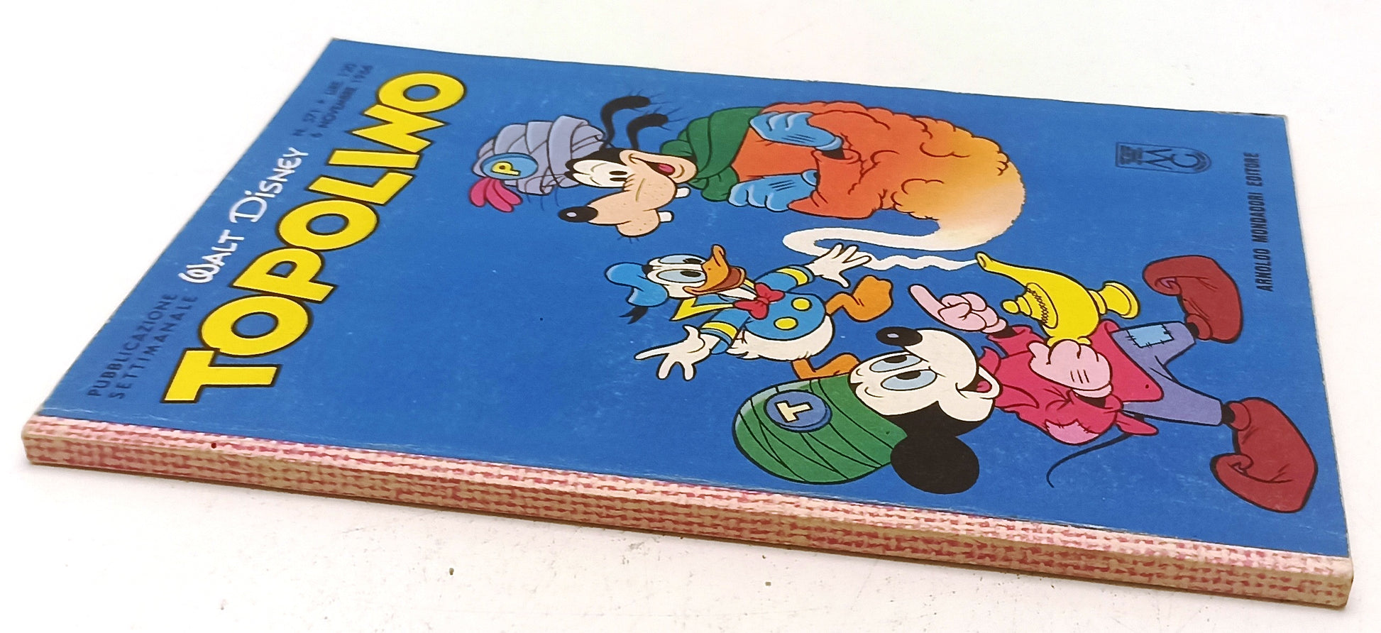 FD- TOPOLINO N.571 COMPLETO DI BOLLINO -- DISNEY MONDADORI - 1966 - B - D25