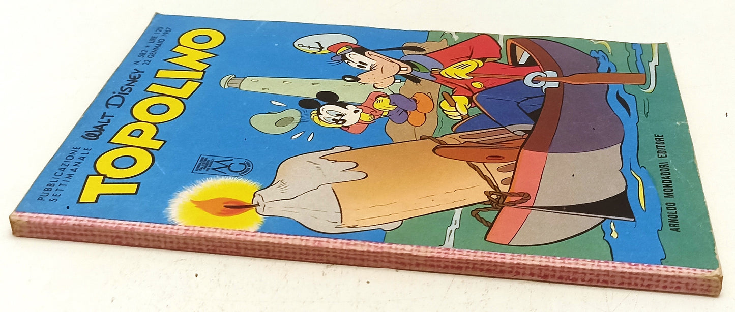 FD- TOPOLINO N.582 COMPLETO DI BOLLINO -- DISNEY MONDADORI - 1967 - B - D25