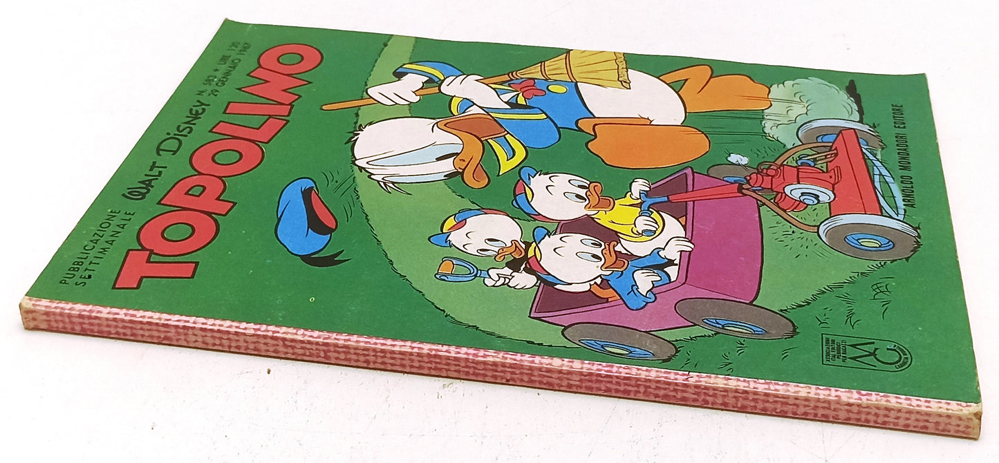 FD- TOPOLINO N.583 COMPLETO DI BOLLINO -- DISNEY MONDADORI - 1967 - B - D25