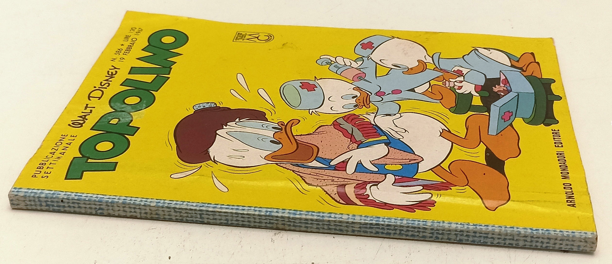 FD- TOPOLINO N.386 COMPLETO DI BOLLINO E FIGURINE - DISNEY - 1963 - B- D25