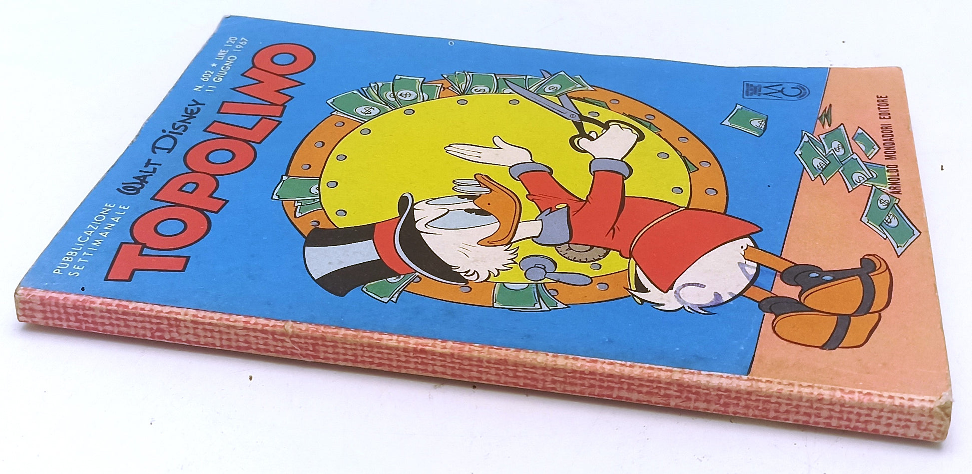 FD- TOPOLINO N.602 COMPLETO DI BOLLINO -- DISNEY MONDADORI - 1967 - B - D25