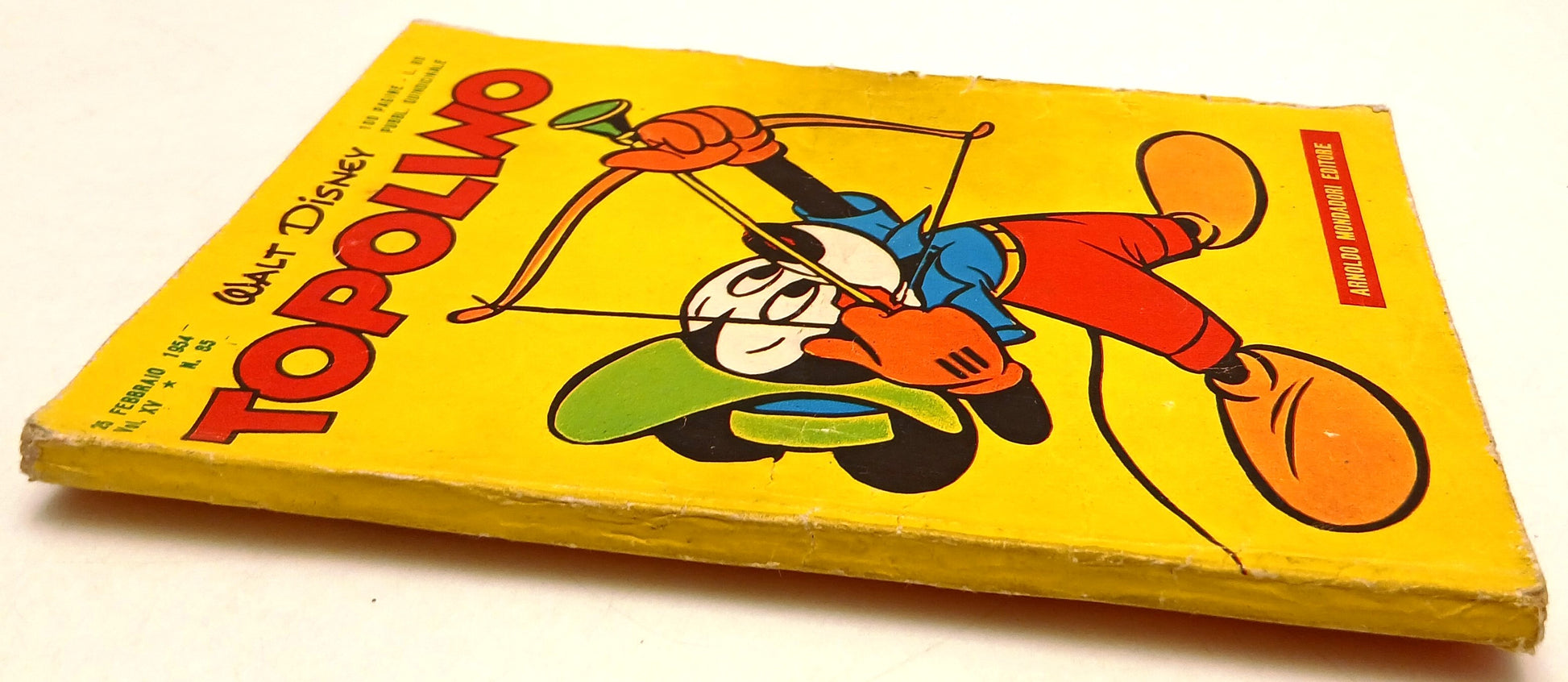 FD- TOPOLINO N.85 LIBRETTO - WALT DISNEY - MONDADORI - 1954 - B - N25