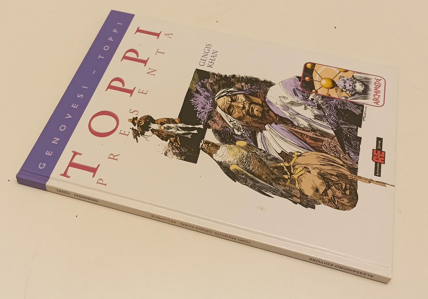 FV- TOPPI PRESENTA GENGIS KHAN- GENOVESI TOPPI- ALESSANDRO EDITORE- 2008- C- C24