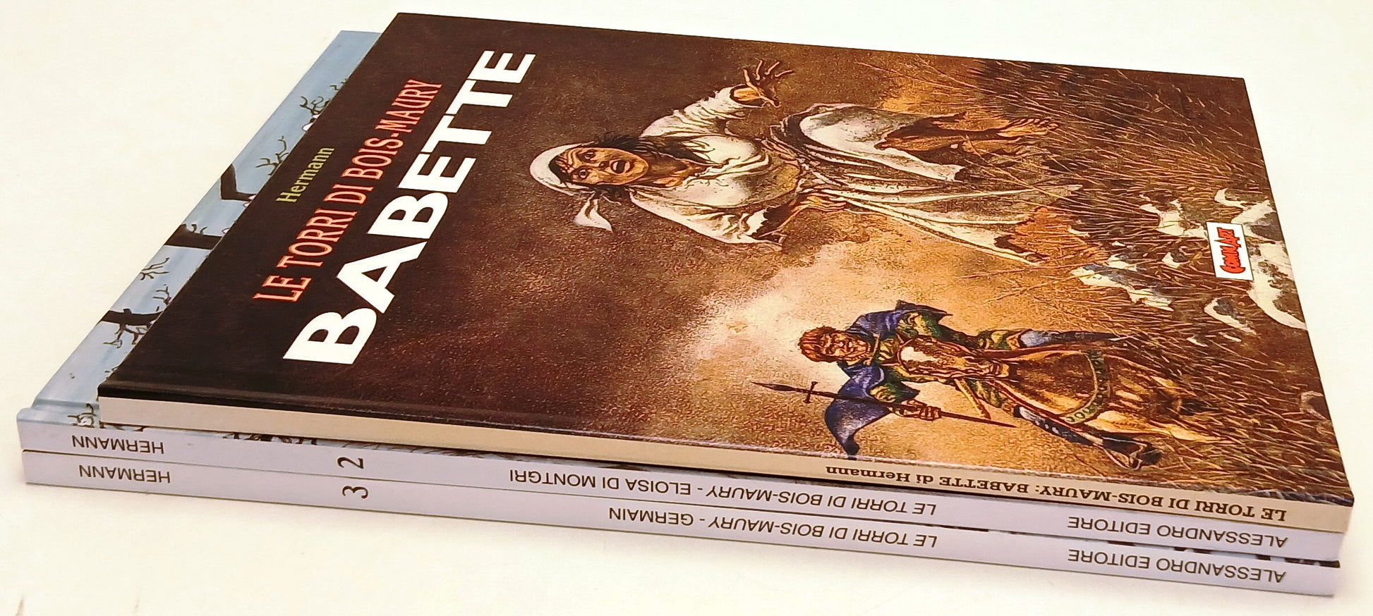 FV- LE TORRI DI BOIS-MAURY 3 VOLUMI BABETTE GERMAIN ELOISA - HERMANN - C - H25