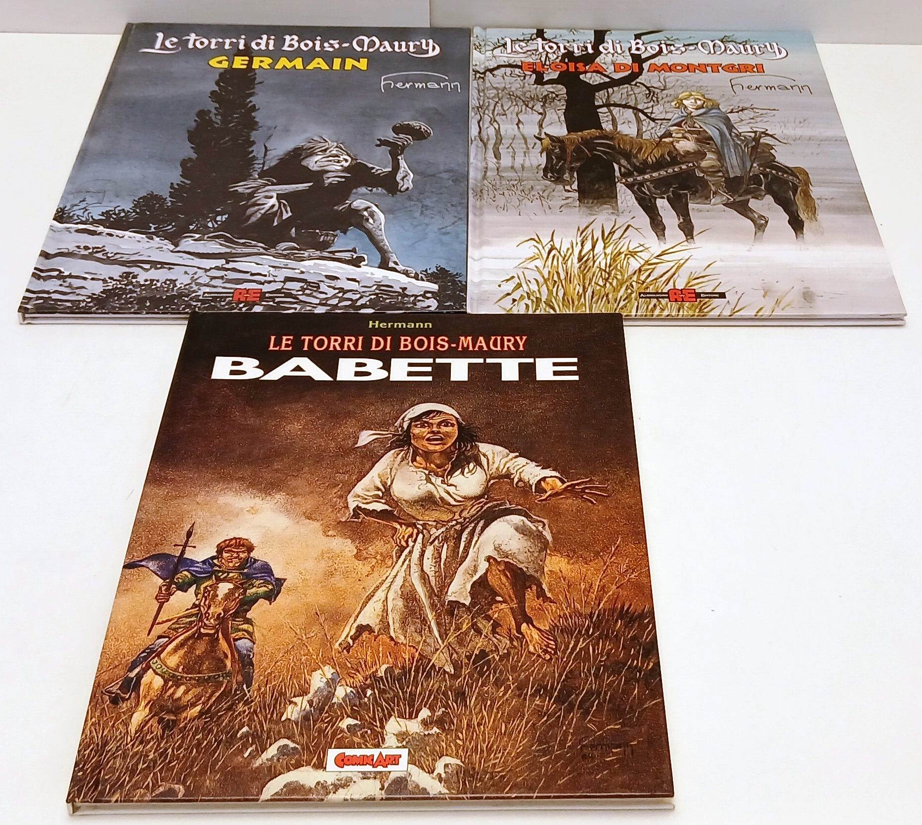 FV- LE TORRI DI BOIS-MAURY 3 VOLUMI BABETTE GERMAIN ELOISA - HERMANN - C - H25