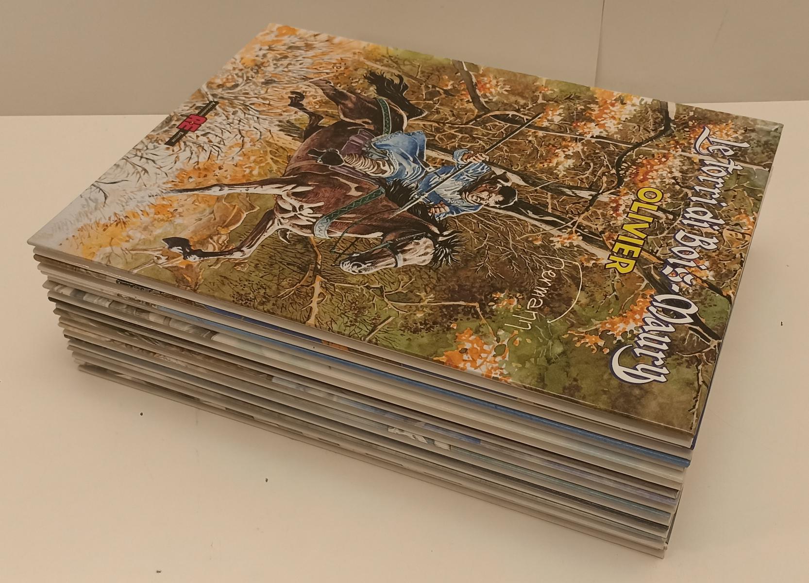 FV- LE TORRI DI BOIS MAURY VOLUMI 1/10-  HERMANN - ALESSANDRO EDITORE -- C - B24