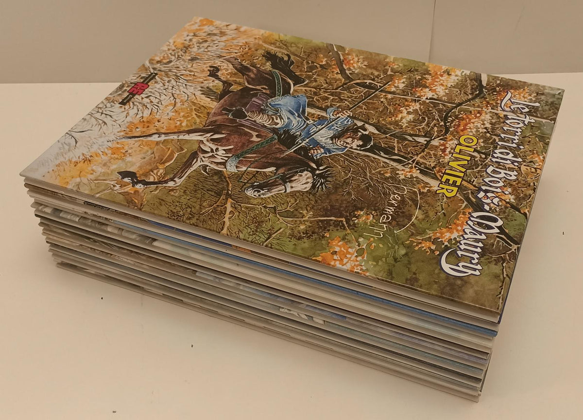 FV- LE TORRI DI BOIS MAURY VOLUMI 1/10-  HERMANN - ALESSANDRO EDITORE -- C - B24
