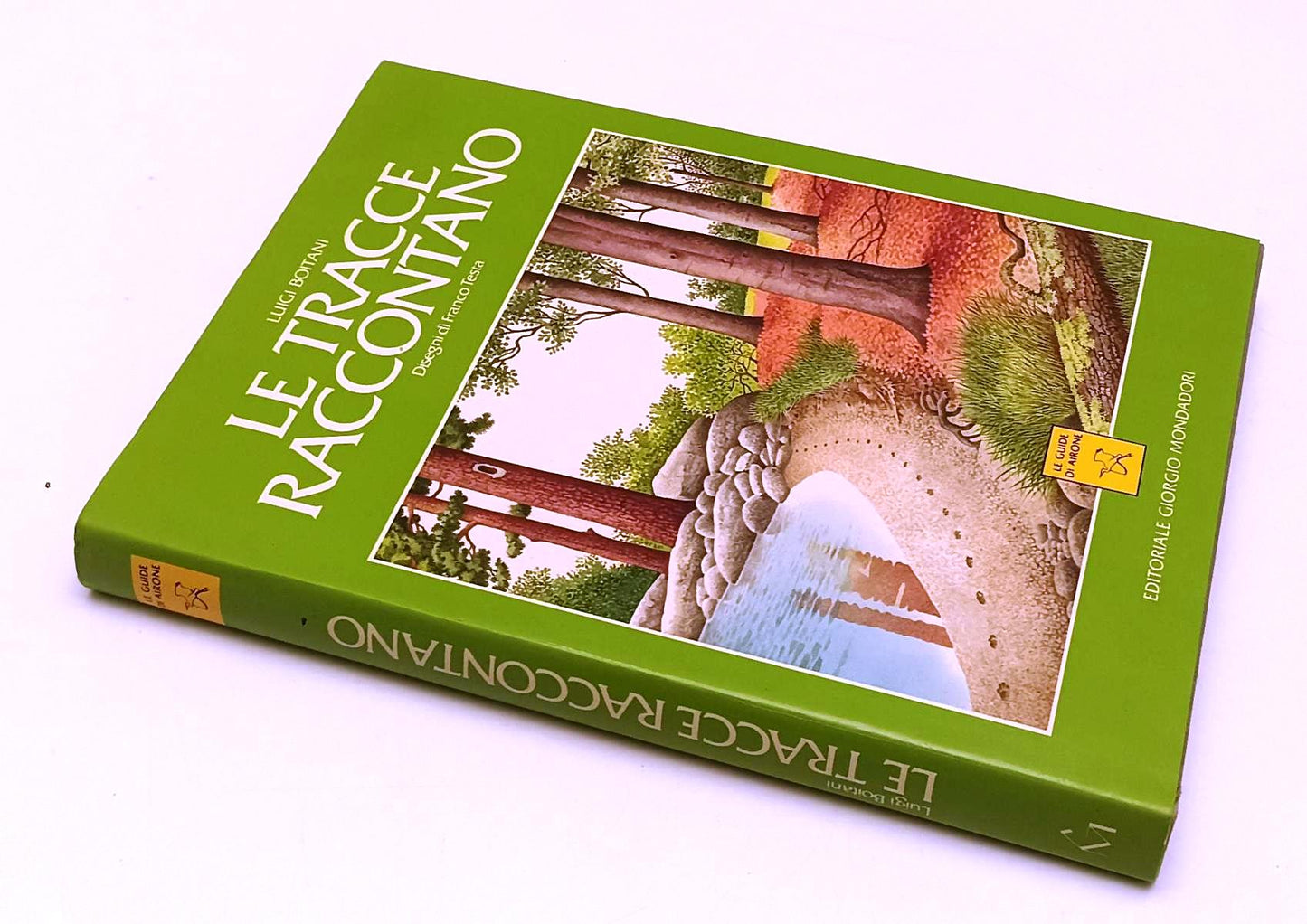 LZ- LE TRACCE RACCONTANO - BOITANI- MONDADORI- GUIDE DI AIRONE-- 1989- CS- XFS33