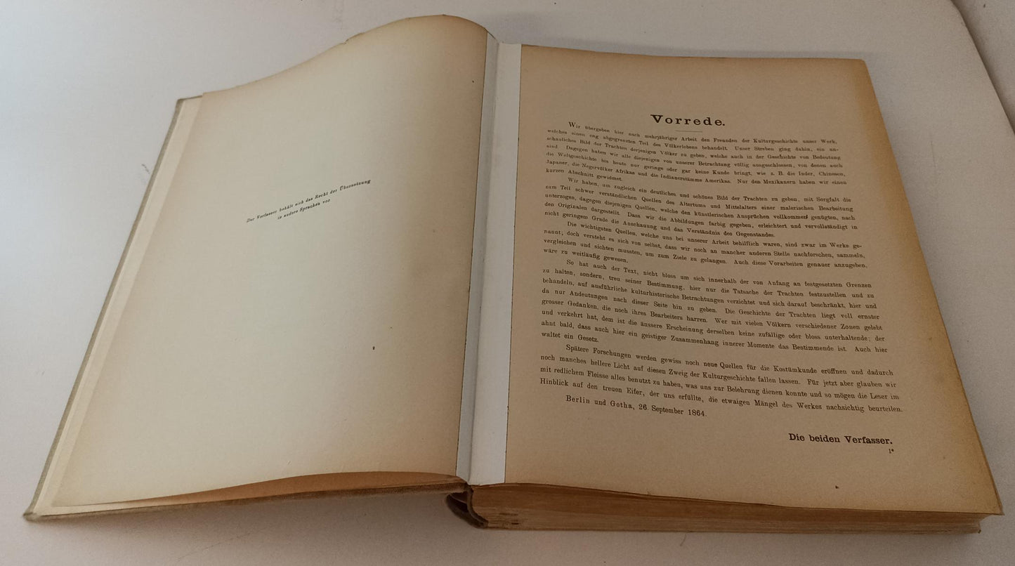 LZ- DIE TRACHTEN DER VOLKER COSTUMI POPOLARI STORICI TEDESCO - 1906 - C - ZFS319