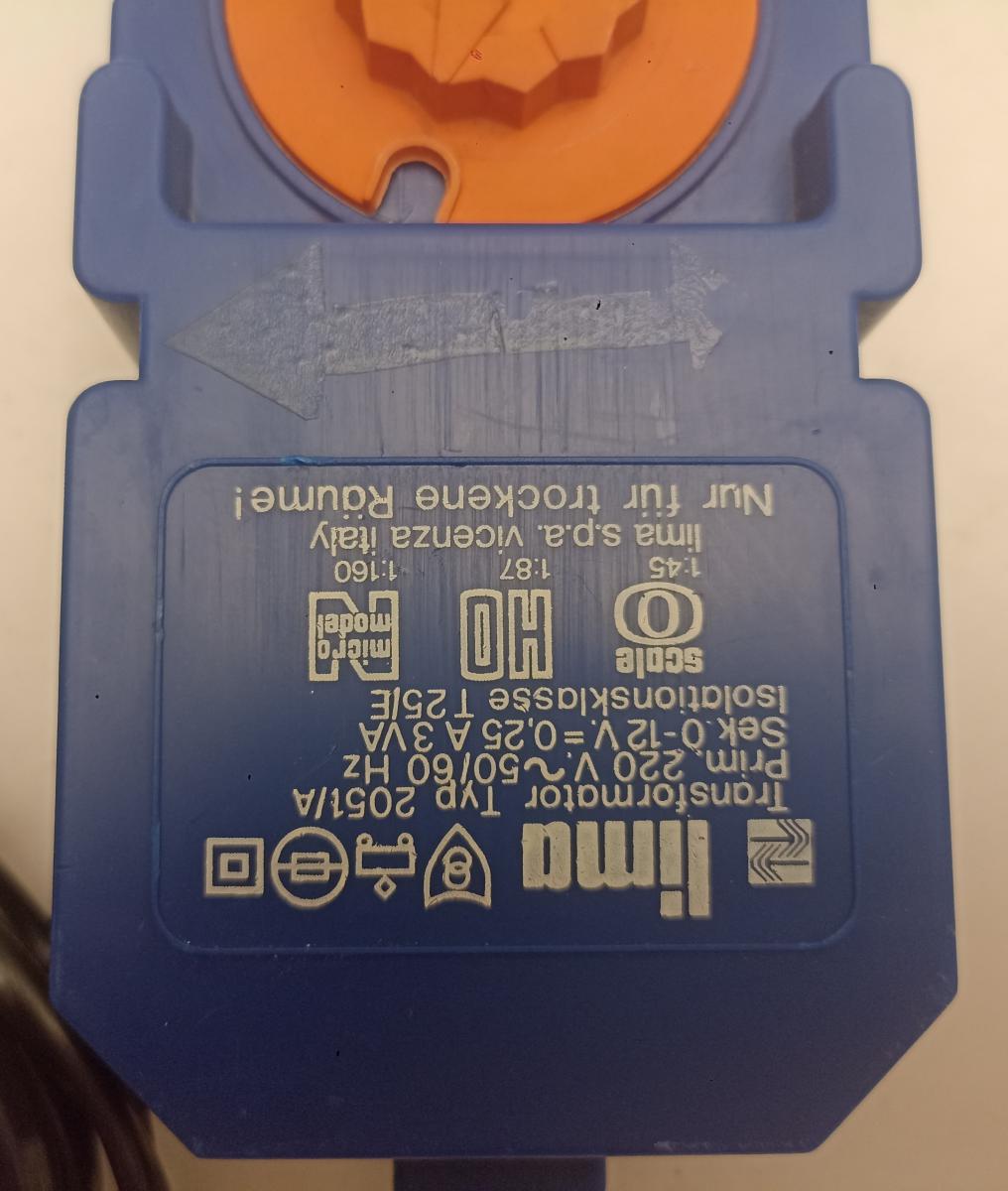 GG- TRASFORMATORE LIMA TRENINI ELETTRICI - SCALA O - HO - N MICRO MODEL - GTTS19