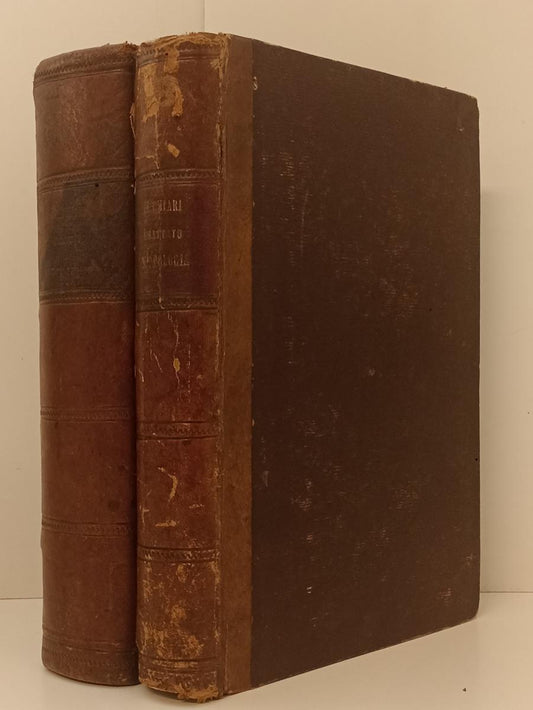 LH- TRATTATO DI IPPOLOGIA 2 VOLUMI ILLUSTRATO - EDUARDO CHIARI - 1897 - C- XFS44