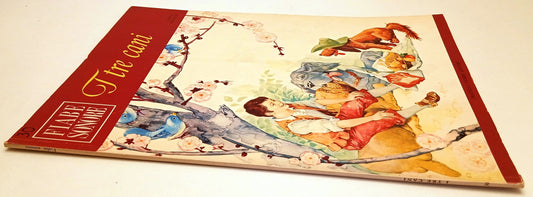 LB- FIABE SONORE N.30 I TRE CANI + disco 45 giri - FABBRI - RVSa737