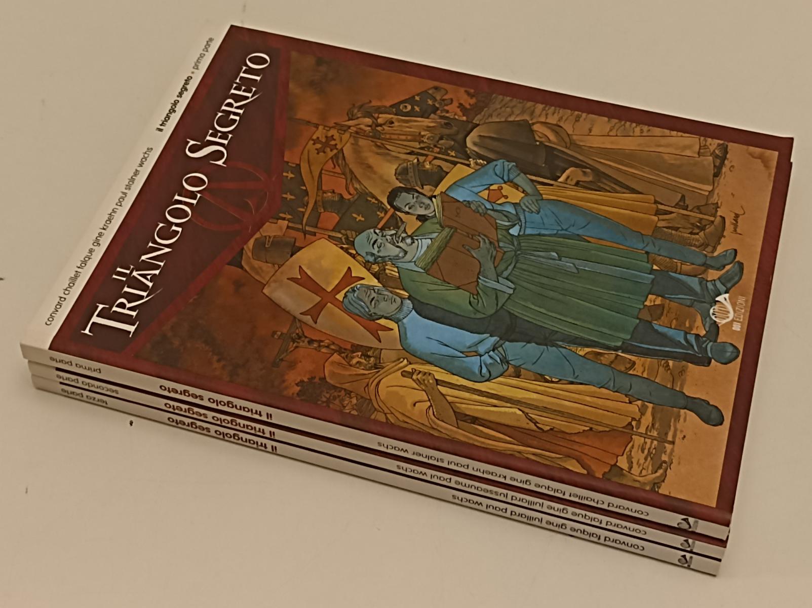 FV- IL TRIANGOLO SEGRETO VOLUMI 1/3 -- 001 EDIZIONI - 2008/2009 - B - C24