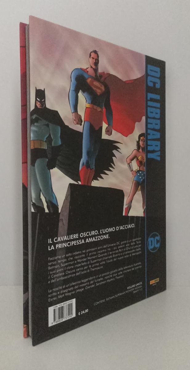 FV- BATMAN SUPERMAN WONDER WOMAN TRINITY- MATT WAGNER- PANINI DC LIBRARY- C- F23