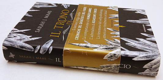 LN- IL TRONO DI GHIACCIO - SARAH J. MAAS - MONDADORI -- 1a ED. - 2013- CS- ZFS44