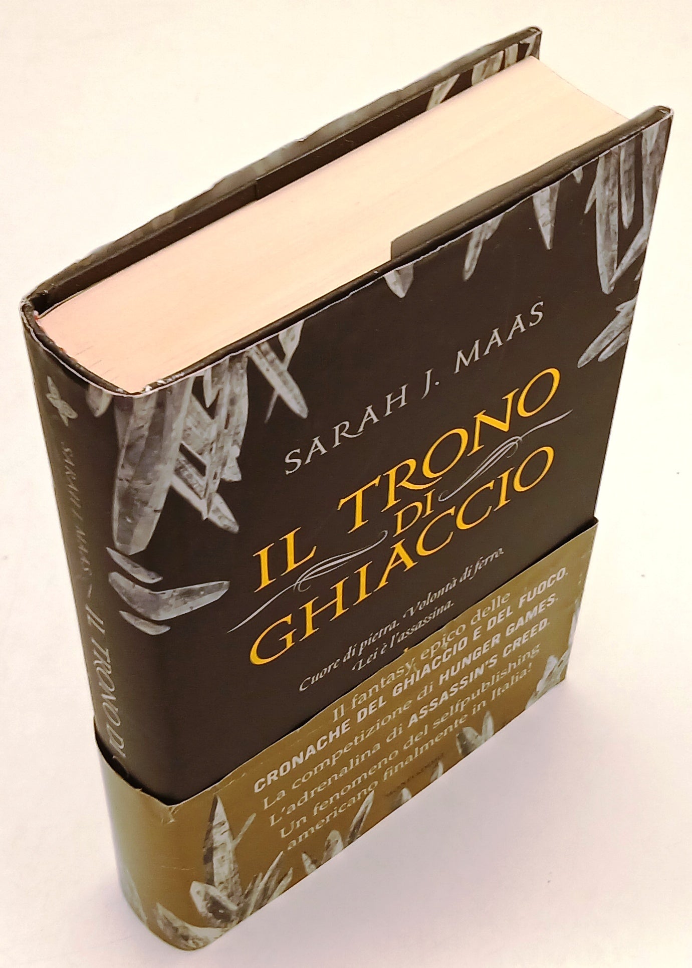 LN- IL TRONO DI GHIACCIO - SARAH J. MAAS - MONDADORI -- 1a ED. - 2013- CS- ZFS44