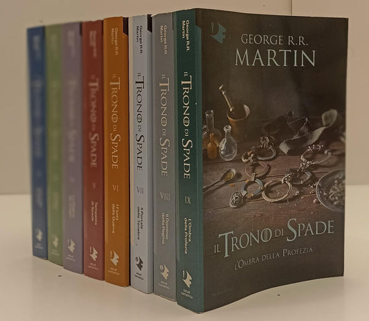 LF- IL TRONO DI SPADE VOLUMI II/IX - GEORGE MARTIN - MONDADORI - OSCAR--- B- XFS
