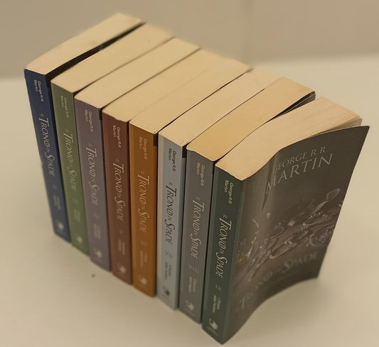 LF- IL TRONO DI SPADE VOLUMI II/IX - GEORGE MARTIN - MONDADORI - OSCAR--- B- XFS