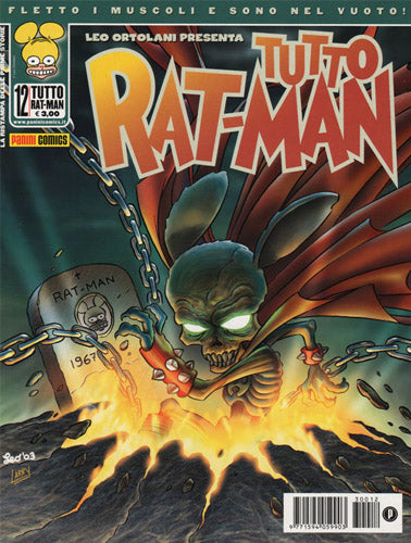FC- TUTTO RAT-MAN N.12 3,00 EURO - ORTOLANI - PANINI -- B - H24