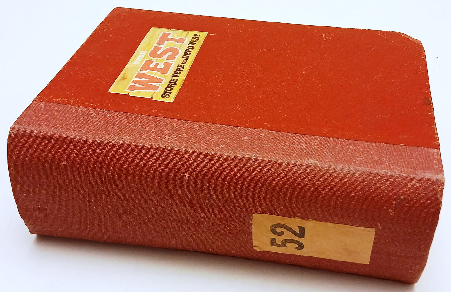 FZ- VOLUME RILEGATO TRUE WEST 1/8 STORIE VERE VERO WEST- TORELLI- 1958- C- ZFS