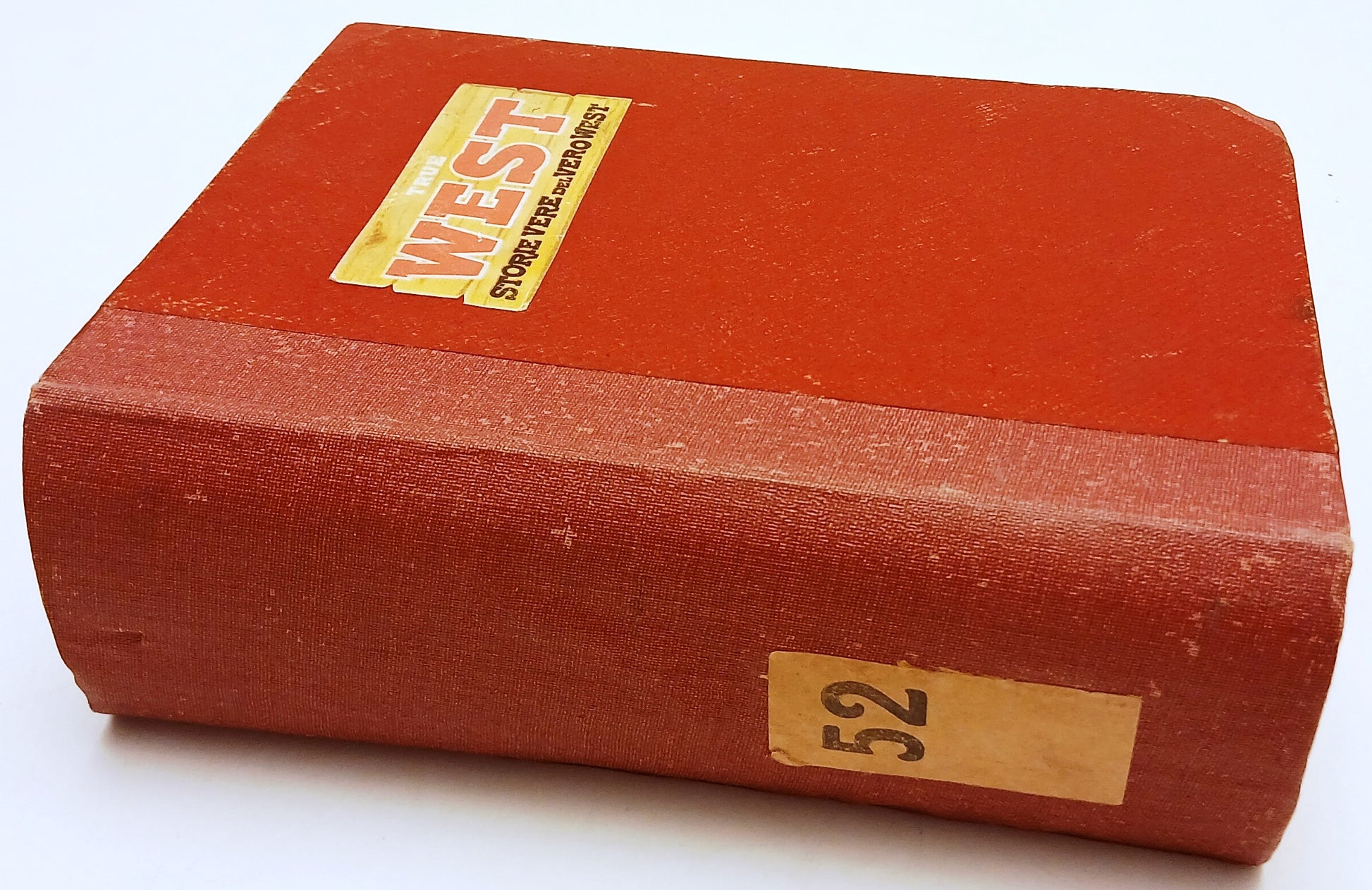 FZ- VOLUME RILEGATO TRUE WEST 1/8 STORIE VERE VERO WEST- TORELLI- 1958- C- ZFS