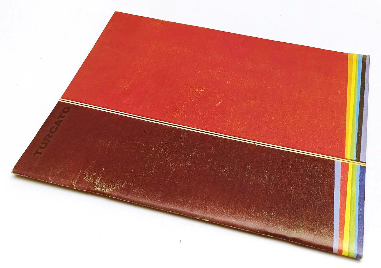 LT- GIULIO TURCATO CATALOGO- GALLERIA D'ARTE MODERNA RAVAGNAN--- 1974- S- XFS189