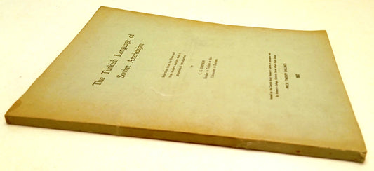 LZ- THE TURKISH LANGUAGE OF SOVIET AZERBAIJAN - C. G. SIMPSON - 1957 - B- YFS732