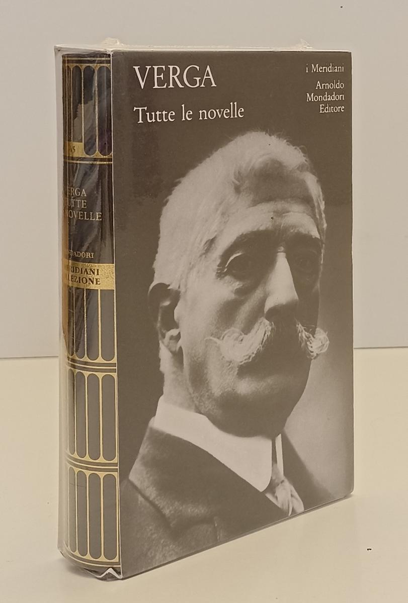 LN- TUTTE LE NOVELLE - GIOVANNI VERGA - MONDADORI - I MERIDIANI TV SEC--- C- XFS